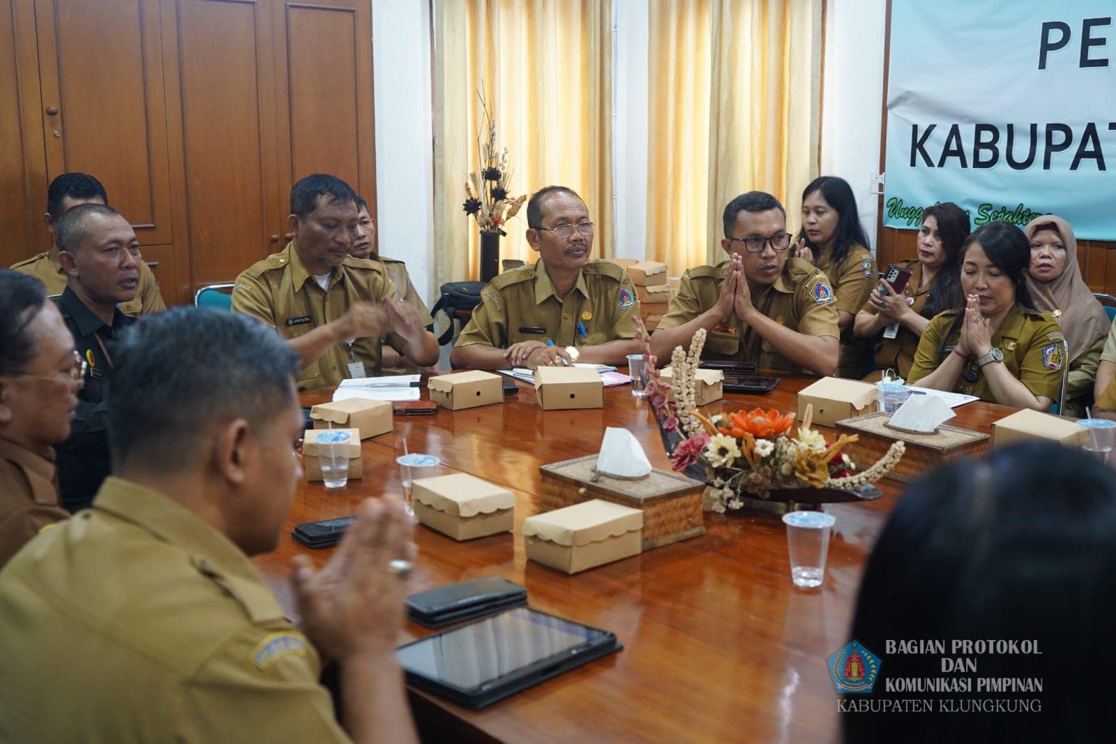 Entry Meeting Pengawasan Penyelenggaraan Urusan Pemda Klungkung 