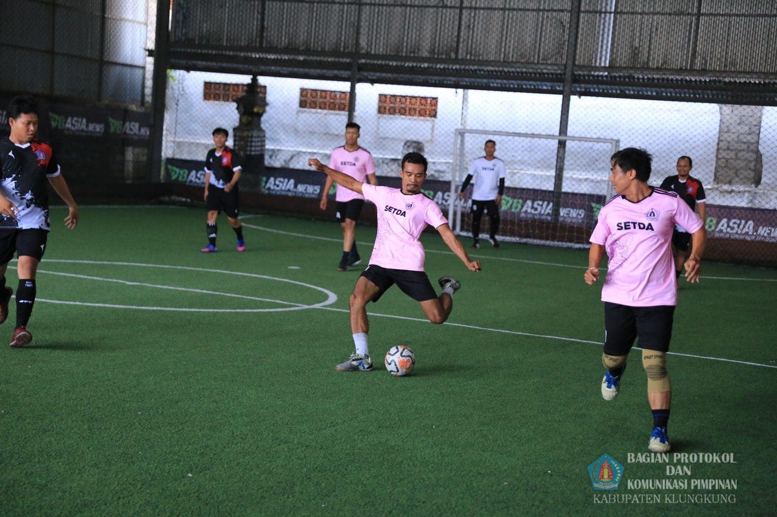 Pertandingan Futsal HUT Korpri