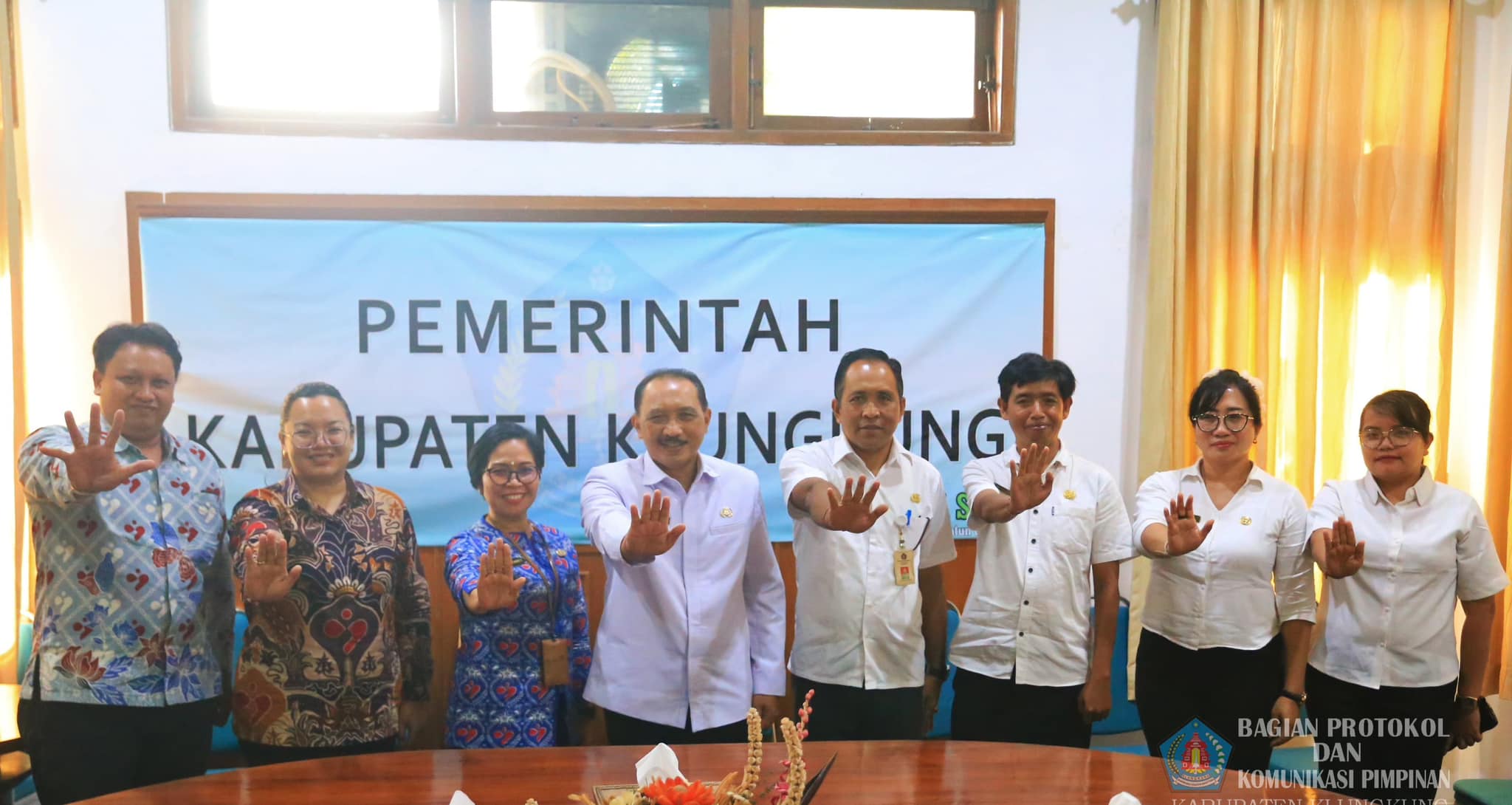 Pj. Bupati I Nyoman Jendrika menerima audiensi Perwakilan BKKBN Provinsi Bali