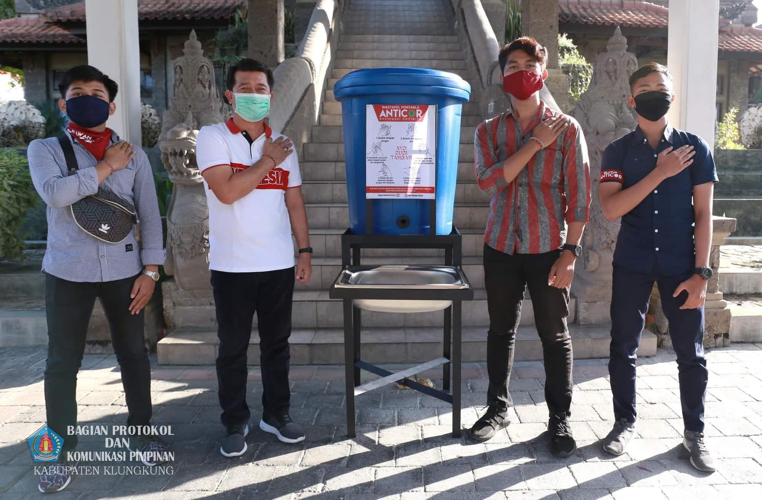 Donasi Menghadapi COVID-19 dari  Gerakan Antisipasi Corona (Anticor) Denpasar